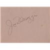 Image 1 : Joe DiMaggio signature slip