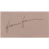 Image 1 : Frances Farmer signature slip
