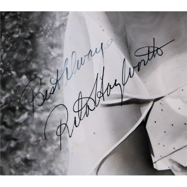 The Lady From Shanghai Rita Hayworth signed portrait photo