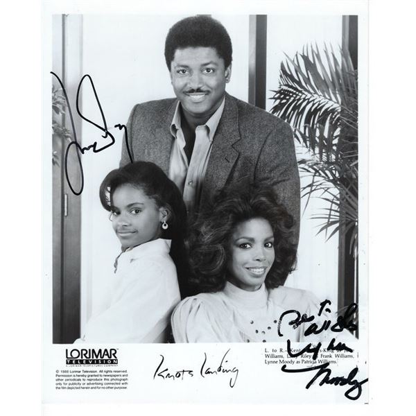 Knots Landing June Williams and Lynne Moody Signed Photo