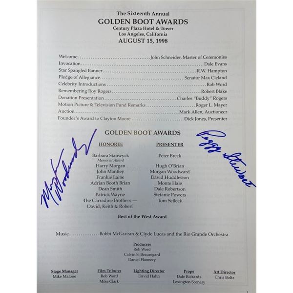 Signed Golden Boot Award Program