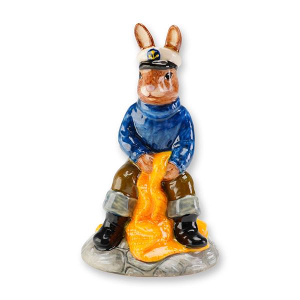 Royal Doulton Prototype Bunnykins Figurine, Fisherman
