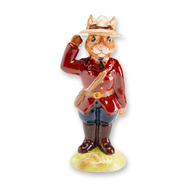 Royal Doulton Prototype Bunnykins Figurine, Mountie