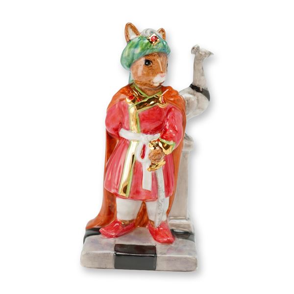 Royal Doulton Bunnykins Gold Colorway Figurine, Arabian Nights DB315