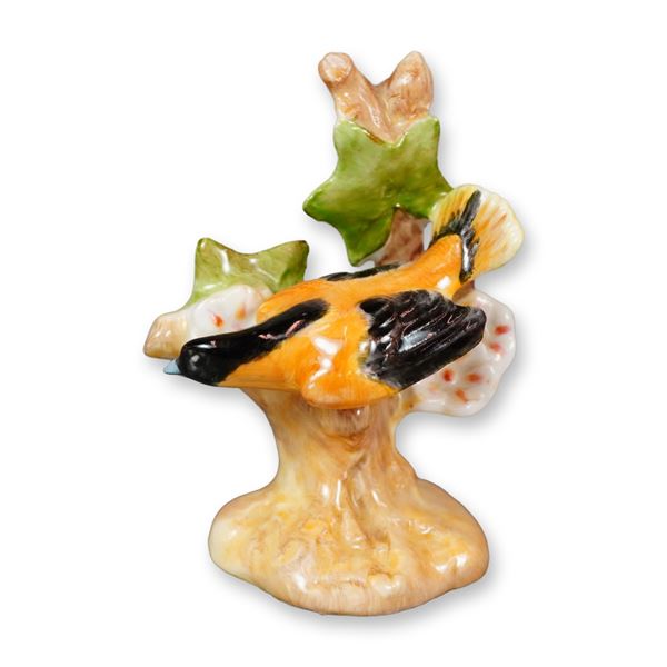 Royal Doulton Bone China Bird Figurine, Baltimore Oriole K29