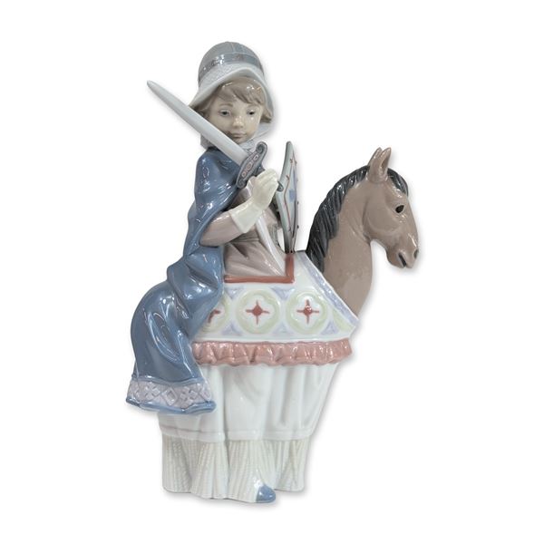 Lladro Medieval Lord Porcelain Figurine 6112