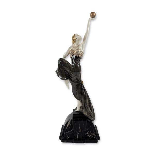 Royal Doulton Bone China Art Deco Figurine, Destiny HN4164