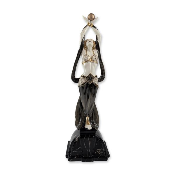 Royal Doulton Bone China Art Deco Figurine, Wisdom HN4166