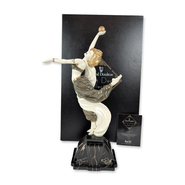 Royal Doulton Ecstasy Art Deco Collection Limited Edition Figurine England