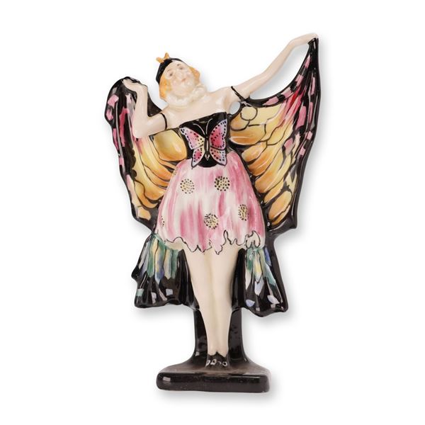 Royal Doulton Art Deco Porcelain Figurine, Butterfly HN719