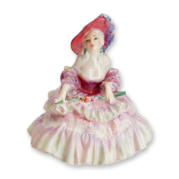 Royal Doulton Porcelain Figurine, Evelyn HN1622