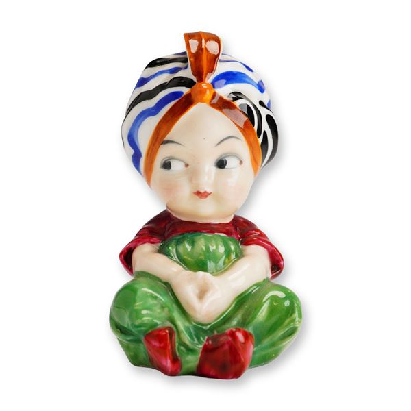 Doulton Porcelain Figurine, Boy with Turban HN587