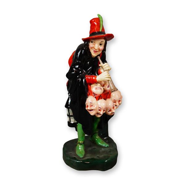 Royal Doulton Porcelain Figurine, The Mask Seller HN1361