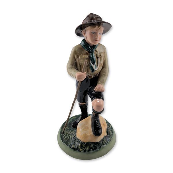 Royal Doulton Porcelain Figurine,  Boy Scout HN3462