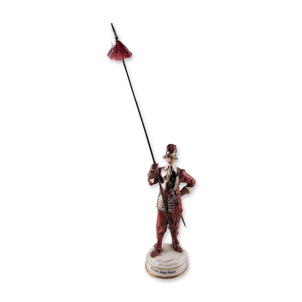 Michael Sutty Porcelain Figurine, Honorable Artillery Company Pikeman