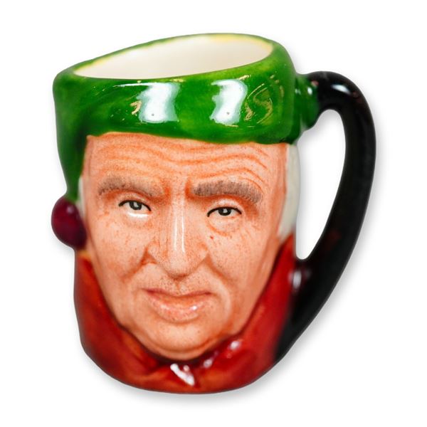 Royal Doulton Colorway Tiny Dickens Character Jug, Scrooge D6683