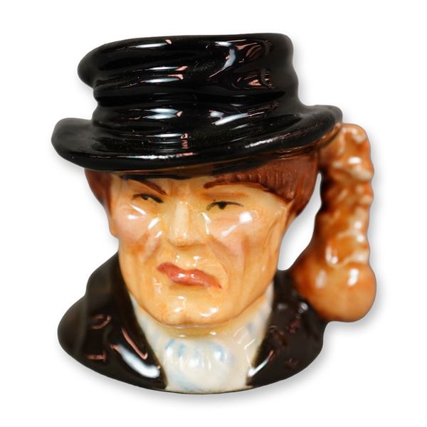Royal Doulton Prototype Colorway Tiny Character Jug, Bill Sykes