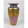Image 2 : Abelman Art Glass Iridescent Webbed Vase