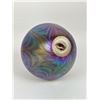 Image 3 : Iridescent Pulled-Feather Studio Art Glass Vase