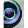 Image 4 : Steuben Blue Aurene Iridescent Art Glass Twist Candlestick