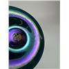 Image 5 : Steuben Blue Aurene Iridescent Art Glass Twist Candlestick