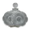 Image 1 : Rene Lalique Deux Fleurs Glass Perfume Bottle with Stopper