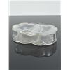 Image 3 : Rene Lalique Deux Fleurs Glass Perfume Bottle with Stopper
