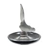 Image 1 : Lalique France Frosted Crystal Pheasant Ring Dish