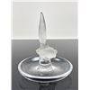 Image 2 : Lalique France Frosted Crystal Pheasant Ring Dish