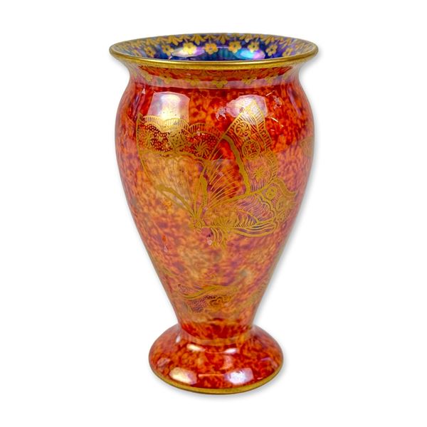 Wedgwood Butterfly Lustre Miniature Vase, Z4825