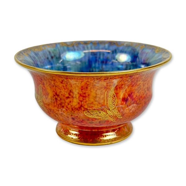 Wedgwood Butterfly Luster Porcelain Footed Bowl, Z4825