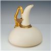 Image 2 : Royal Worcester Gilt Porcelain Dragon Handled Ewer