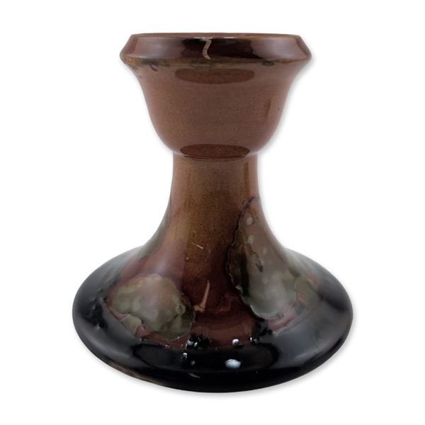 Moorcroft Pottery Candlestick, Eventide