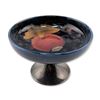 Image 1 : Moorcroft Pottery and William Hutton & Son EPNS Pedestal Bowl, Pomegranate