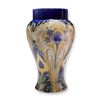 Image 1 : William Moorcroft for James Macintyre and Co. Florian Ware Vase, Peacock Feather