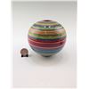 Image 2 : Dennis Chinaworks Striped Ceramic Orb Vase