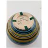 Image 3 : Dennis Chinaworks Striped Ceramic Orb Vase