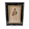 Image 1 : Rare Framed Charles Noke (English, 1858-1941) Water Color Painting on Paper, Paddy for the Fair