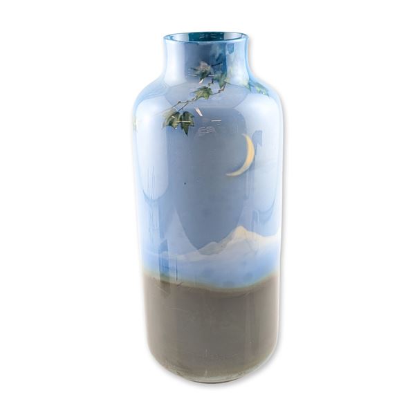 Royal Doulton by F. Henri Titanian Ware Nocturnal Landscape Vase