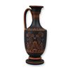 Image 1 : Wedgwood Black Basalt Encaustic Decorated Lekythos