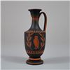 Image 2 : Wedgwood Black Basalt Encaustic Decorated Lekythos
