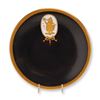 Image 1 : Wedgwood Gilded Black Basalt Porcelain Cabinet Plate