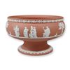 Image 1 : Wedgwood Terracotta Jasperware Imperial Pedestal Bowl