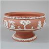 Image 2 : Wedgwood Terracotta Jasperware Imperial Pedestal Bowl
