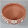 Image 3 : Wedgwood Terracotta Jasperware Imperial Pedestal Bowl
