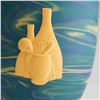 Image 3 : Wedgwood Marbled Jasperware Vase Designed by Mike Hugues
