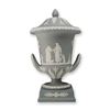 Image 1 : Wedgwood Gray Jasperware Lidded Campagna Urn