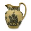 Image 1 : Wedgwood Primrose and Sage Green Jasperware Bacchanalian Boys Pitcher
