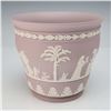 Image 2 : Wedgwood Lilac Jasperware Neoclassical Cachepot