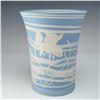 Image 2 : Wedgwood Cameo-Carved Jasperware Goldfish Vase
